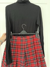 Next Red Tartan Wrap Over