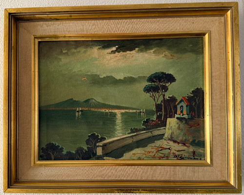 Antique italian oil - antique, painting