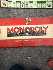 Vintage Monopoly 1955 -1960