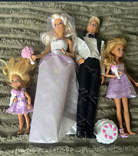 Barbie wedding gift - barbie, 4pc