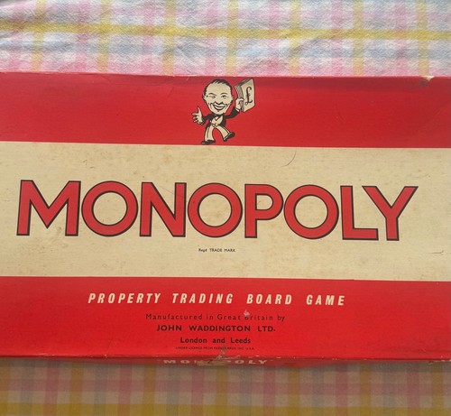 Vintage monopoly set spares - monopoly,
