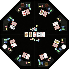 48 Inch Foldable Poker Table