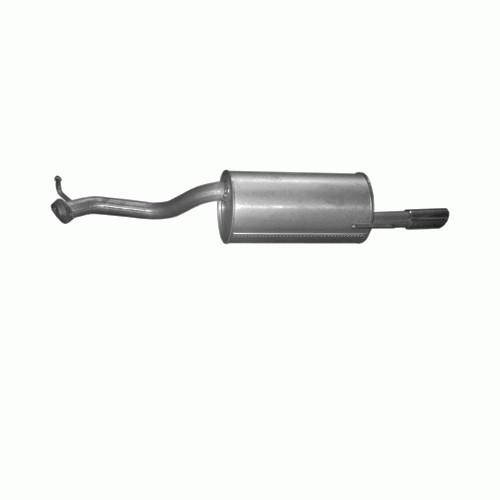 Exhaust rear silencer for - exhaust,