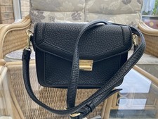 Marc B women’s handbag, faux leather, shoulder bag, small, pre-owned.