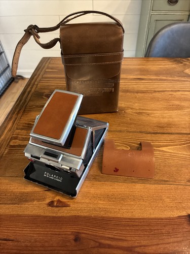 Polaroid chrome folding - polaroid, sx-70