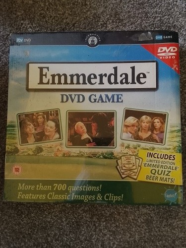 Emmerdale dvd game - emmerdale, (27x27x4.5