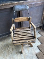 Antique Child’s Hairdressing Chair In Good Condition