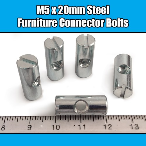 20mm furniture cross - m5,