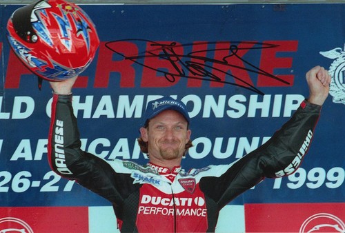 Carl fogarty hand signed - fogarty,