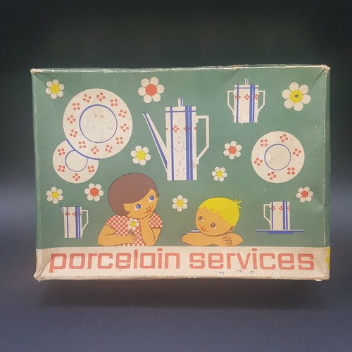 Dolls tea set miniature - dolls,