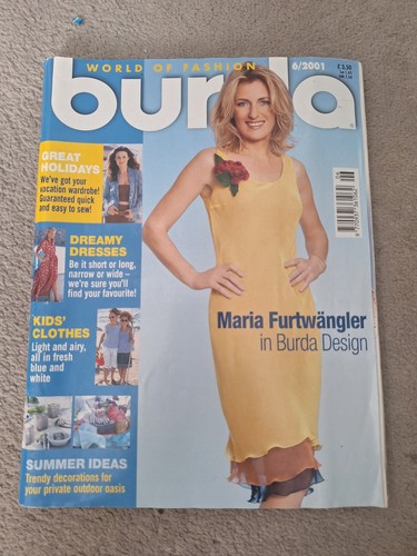 Burda sewing magazine - sewing,