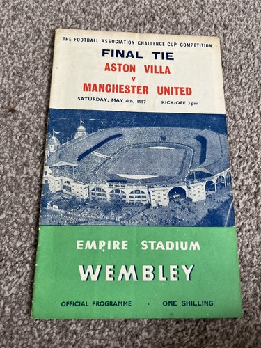 1957 cup final - fa,