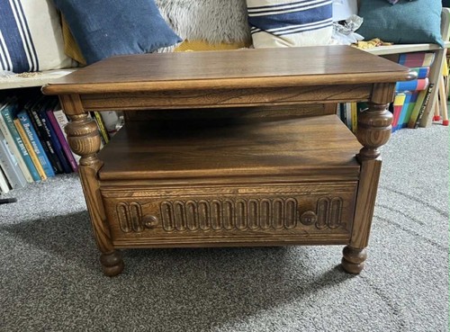 Ercol drop leaf media stand - drop,