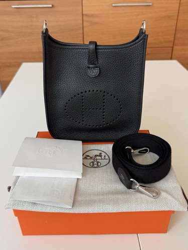 Hermes evelyn amazone black - hermes,