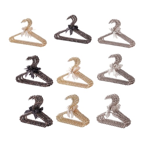 5pcs beads bows clothing rack - 5pcs,