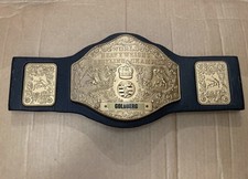 WCW BIG GOLD TALKING BELT CHILDREN'S GOLDBERG 1998 CHAMPIONSHIP TITLE