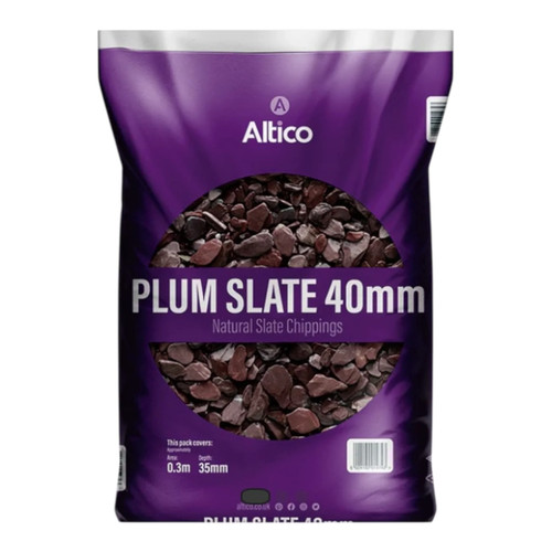 Plum decorative slate - plum,