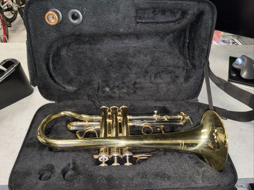 Elkhart 100cr brass cornet - 100cr,