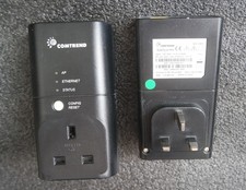 2 x Comtrend Power Grid 9020 Powerline Ethernet Adapter 055866 for BT Hub