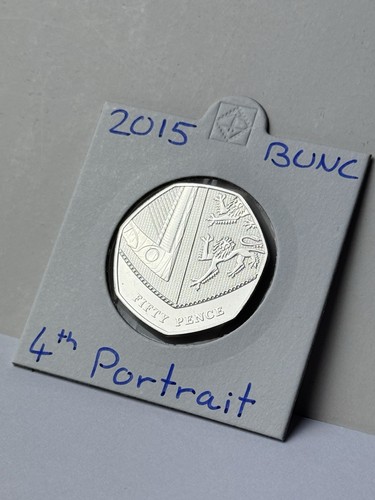 2015 shield 50p uncirculated - 2015,