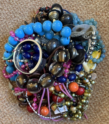Jewellery job lot 1kg vintage - lot, 1kg+