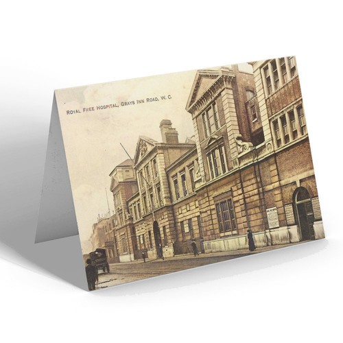 Greeting card vintage london - greeting,