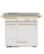 OFF GRID! Like AGA -GODIN ARPEGE CHATELAINE WOOD FIRED STOVE OVEN Cook  &  HEAT