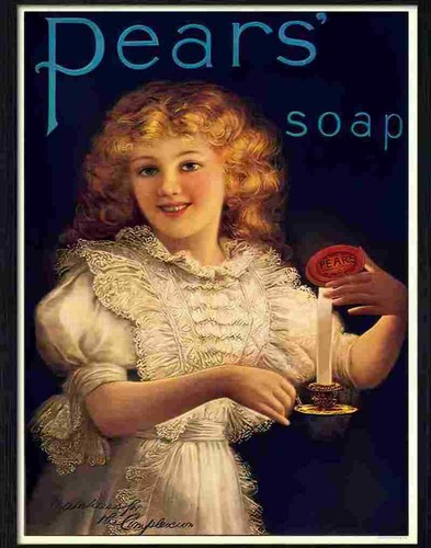 Advert photo pears soap - advert,