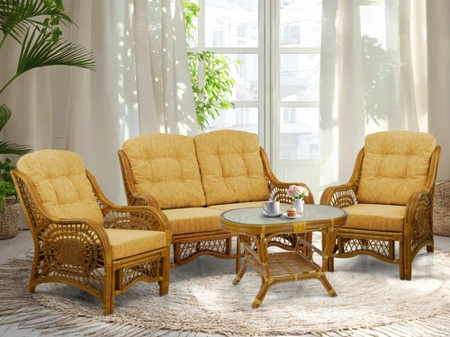 Malibu rattan living set - set, 2