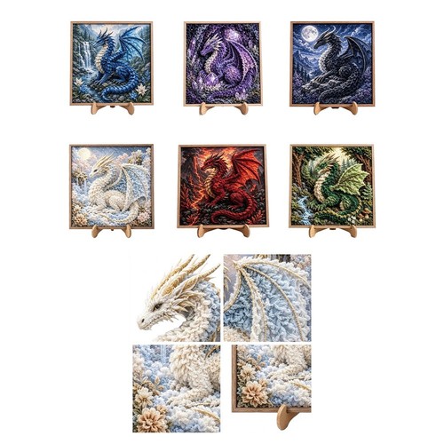 Dragon realm fabric artwork - dragon,