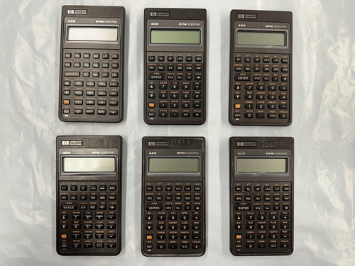 Hewlett packard 42s vintage - hewlett,