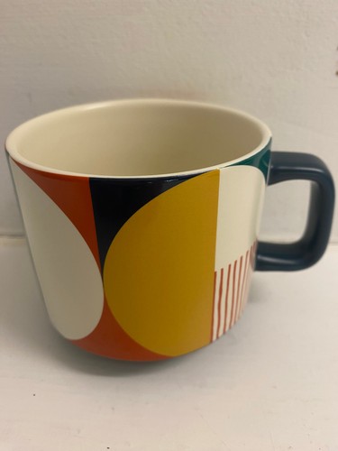 Habitat geometric decal mug - geometric,