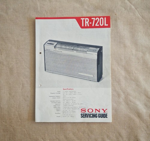 Vintage sony 720l - vintage, tr-720l