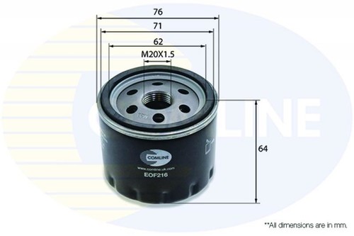 Engine oil filter - filter, for
