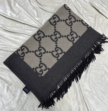 Gucci Monogram Wool/Cashmere