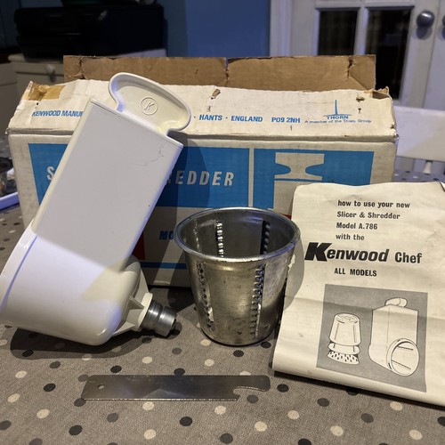 Kenwood chef a786 - slicer, and