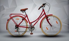 Women dutch city bike - bike, |