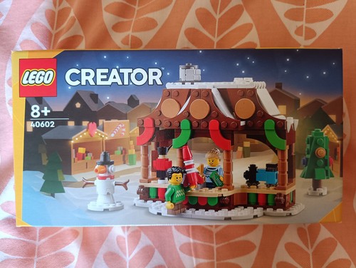 Lego winter market stall - lego,