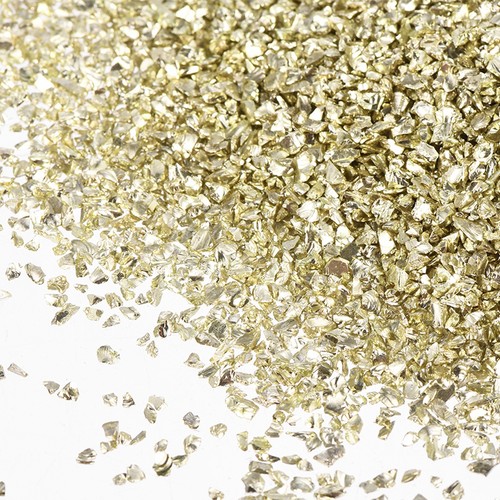 Gold crushed glass - gold, 150g