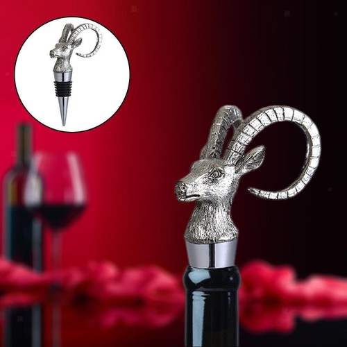 Animal wine bottle stopper - wine,