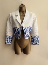 Bruce Oldfield White Blue