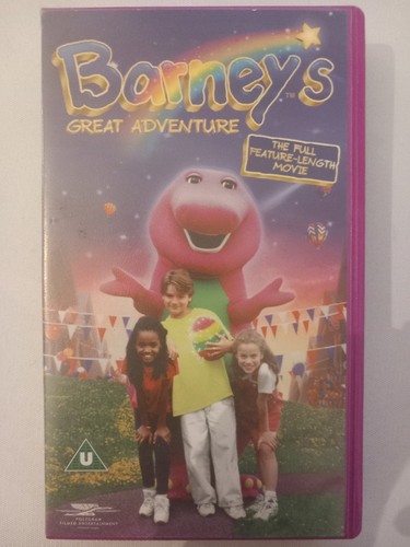 Barney great adventure vhs - barney's,