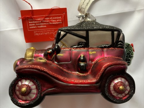 Dept mercury glass car - dept,