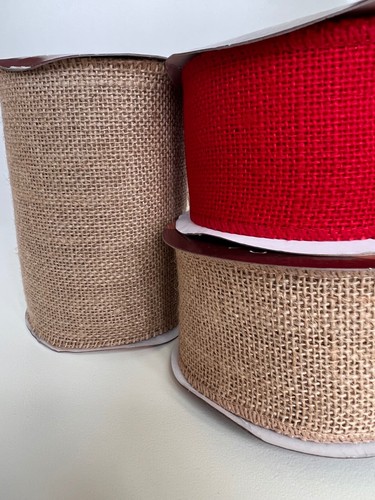 Wide hessian burlap christmas - wide,