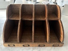 Wooden letter tray brand - wooden, new