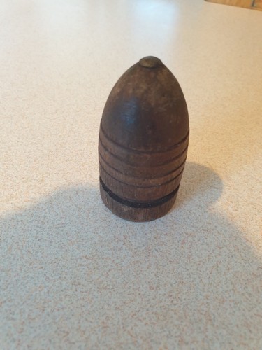 Antique wooden spinning - , top