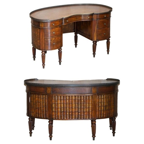 Stunning faux book mahogany - mahogany, &