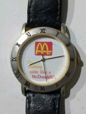 Vintage Mens McDonald's Watch Untested So Sold As Spares Repairs Used