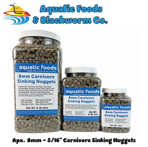 8mm carnivore sinking - 5/16",