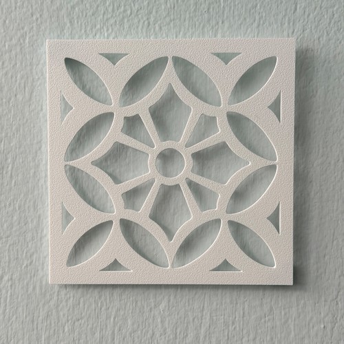 Square tile stencil reusable - square,